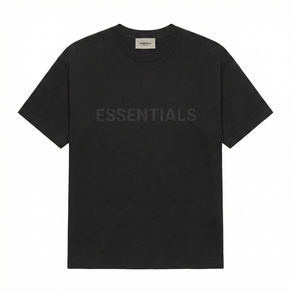 Essentials Black Short Sleeve Tee